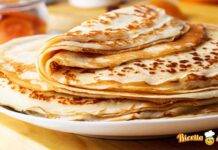 Impasto per le crepes light, buono, leggero e facilissimo da fare