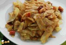 Verza in padella con tanta pancetta croccante, stasera in tavola strappo un sorriso Verza in padella con tanta pancetta croccante, stasera in tavola strappo un sorriso