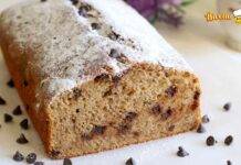Torta al caffè con gocciole al cioccolato questo di che è un bel risveglio
