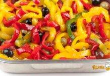 Peperoni a julienne cotti al forno, non sapete cosa vi mangiate una volta pronti, pazzeschi! Peperoni a julienne cotti al forno, non sapete cosa vi mangiate una volta pronti, pazzeschi!