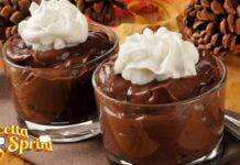 Budino facilissimo al cioccolato senza uova ricettasprint