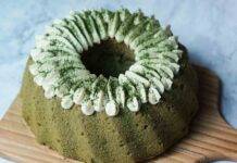 Ciambellone agrumato al pistacchio