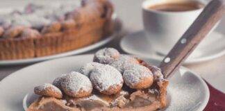 Crostata di amaretti nocciolata