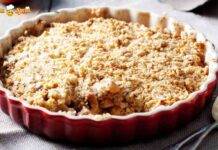 Crumble di mele la ricetta originale, queste sono le cose belle dell'inverno!