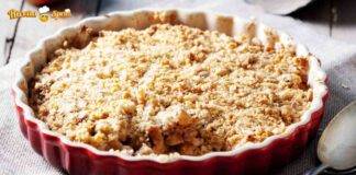 Crumble di mele la ricetta originale, queste sono le cose belle dell'inverno!