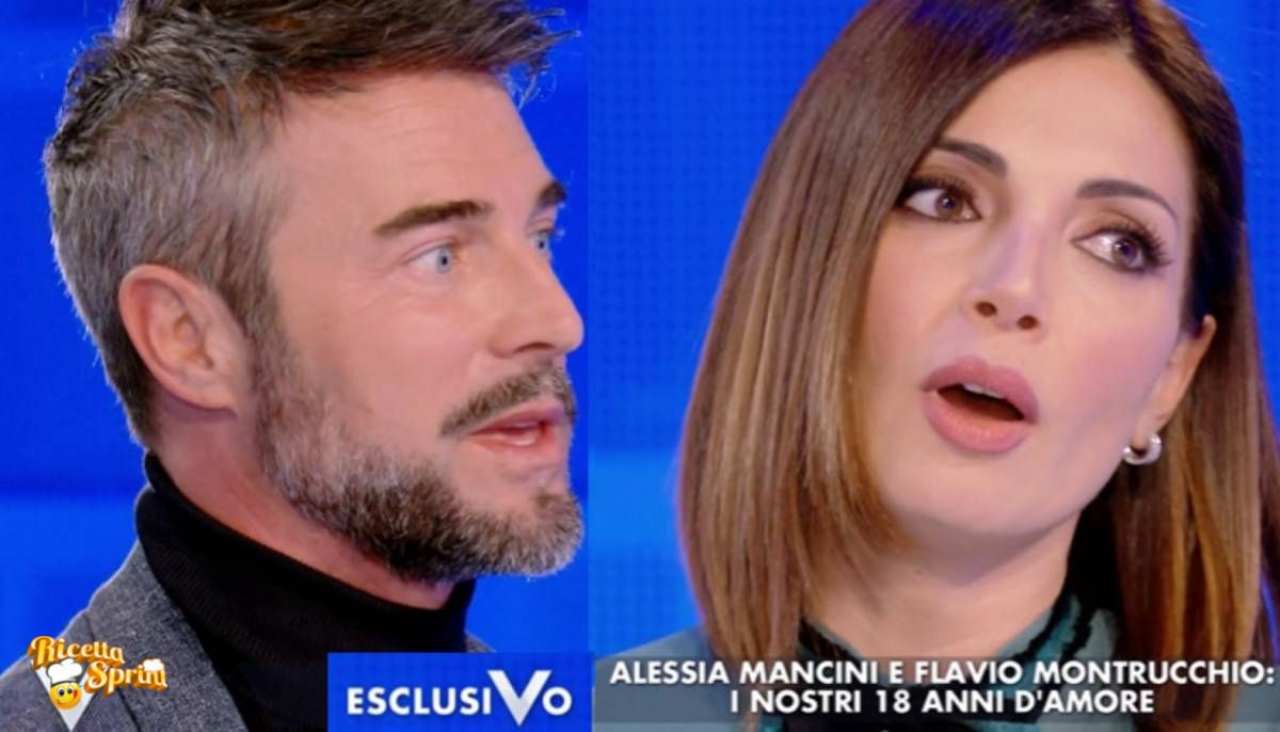 Flavio Montrucchio moglie Alessia Mancini da bollino rosso - RicettaSprint