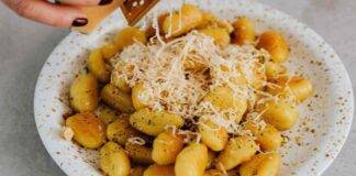 Gnocchi croccanti burro e romano