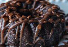 Mini ciambelline al doppio cioccolato