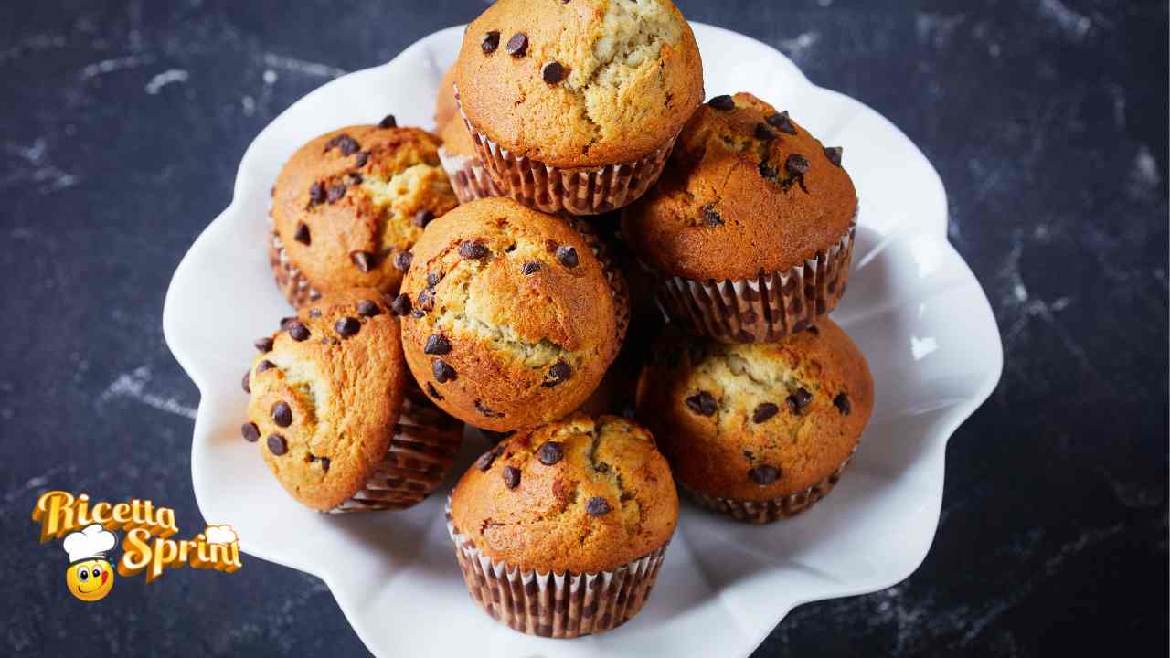 Muffin alla stracciatella perfetti se sei stanca delle solite ricette