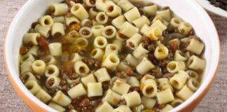 Pasta e fagioli o la fai così oppure chiamala minestrina