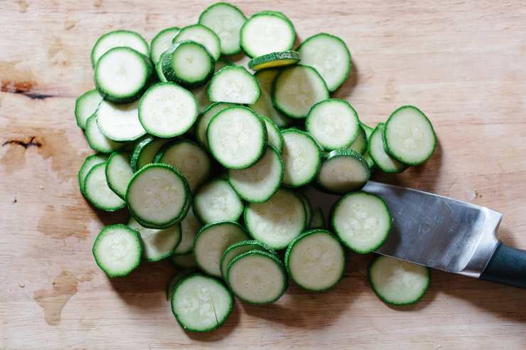 dieta di Penelope Cruz Pizza sfogliata con zucchine e formaggio