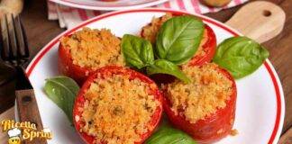 Pomodori ripieni di pollo per un pranzo gustoso, questa versione la devi provare