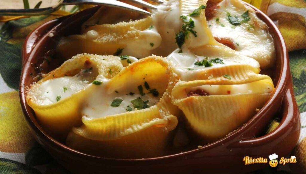 Pranzo della domenica delle nonne, i conchiglioni fatti cosi
