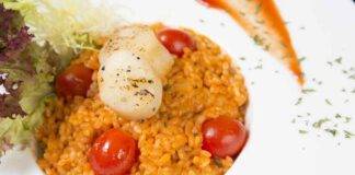 Risotto di pomodoro al dado