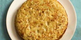 Schiacciatina di patate bacon e fontina