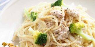 Spaghetti cremosi al tonno e broccoli il pranzo economico e veloce, ma di gran effetto