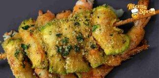 Spiedini di gamberi e zucchine la ricetta furba, si prepara in soli 10 minuti