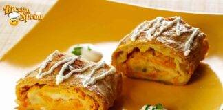 Strudel alla zucca e formaggio scegli tu se gustarlo come secondo piatto o invitante antipasto