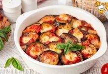 Timballo di melanzane al forno piatto light, ma gustoso, così non rinuncerai al gusto