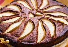Torta al cacao e pere senza uova bontà e leggerezza in un solo dessert!