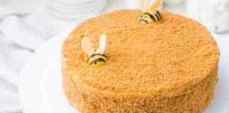 Torta di biscotti al miele