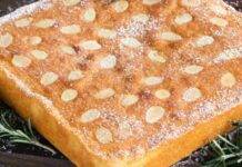 Torta umida al tris aromatico