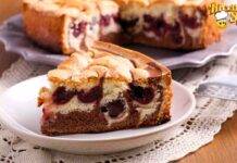 Torta variegata al cacao e amarene un dolce unico e speciale, che non hai mai pensato di preparare, una fetta tira l'altra