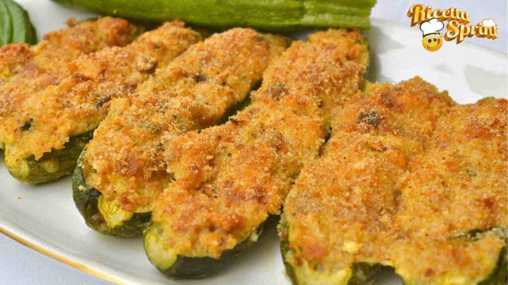Zucchine ripiene gratinate: basta poco per servire una cena economica e ...