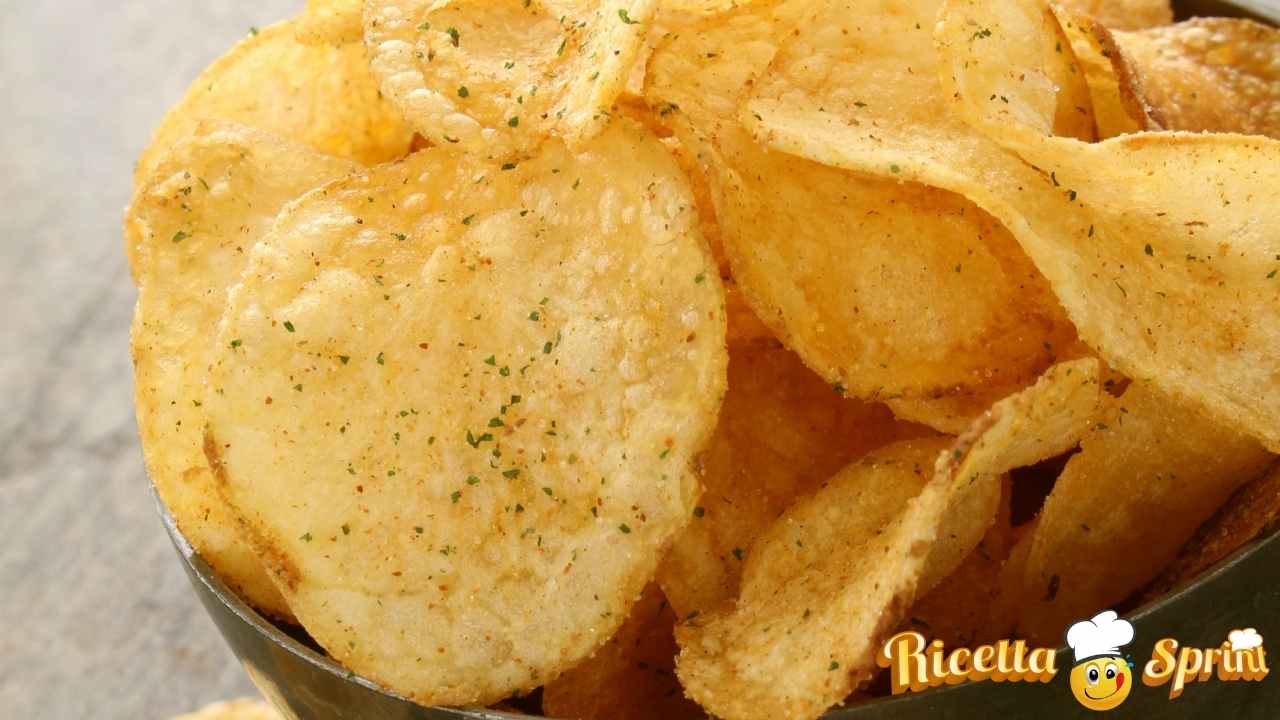 Chips croccanti di farina di riso ricettasprint