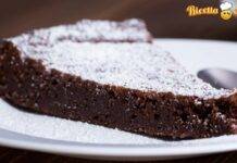 Torta al cioccolato ma senza bilancia