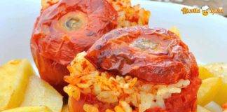 Pomodori con il riso e patate croccanti al forno, o fai la ricetta romana oppure cambia il menù