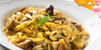 Tagliatelle della domenica ai funghi, pronte in un lampo con questo trucchetto