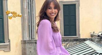 Benedetta Parodi come Marilyn Monroe, l’abito da sogno in prima serata