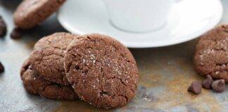 Biscotti al cacao e cioccolato senza glutine