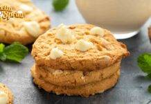 Biscotti al cioccolato bianco semplicissima bontà da gustare a metà mattinata