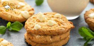 Biscotti al cioccolato bianco semplicissima bontà da gustare a metà mattinata