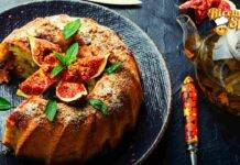 Ciambella ai fichi e pistacchi il dolce che non può assolutamente mancare in questa stagione