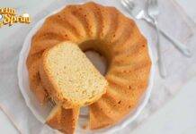 Ciambellone all'acqua e limone senza uova soffice bontà che si scioglie in bocca