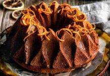 Ciambellone cacao e arancia