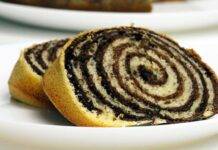 Ciambellone di pane bianco al fondente