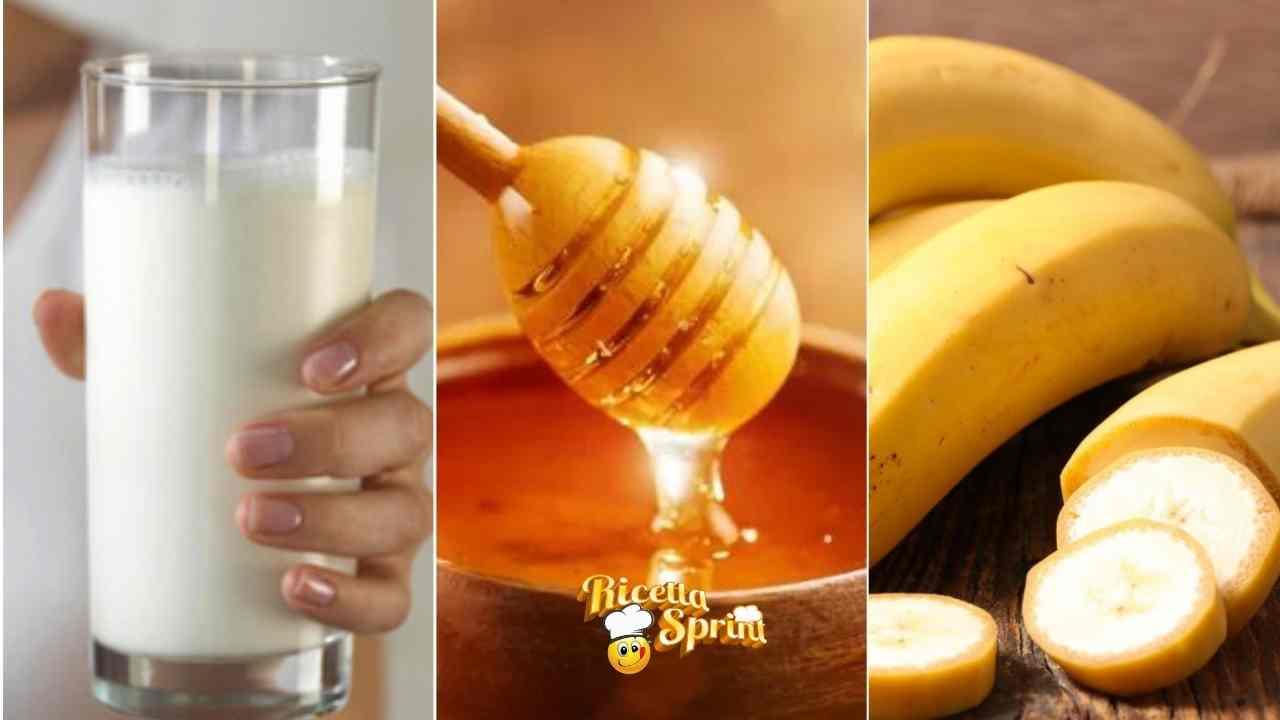 Latte Miele Banana crena - RIcettaSprint