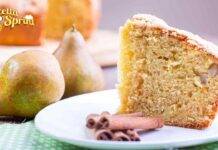 Pan di pere il dessert soffice, profumato che puoi anche farcire con la marmellata