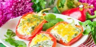 Peperoni ripieni con feta gusto e leggerezza in una sola portata