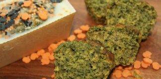 Plumcake al mix di formaggi e verdure