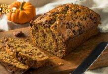 Plumcake alla zucca e cioccolato profumato e super soffice come una nuvola