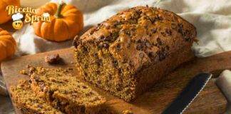 Plumcake alla zucca e cioccolato profumato e super soffice come una nuvola