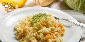 Risotto zucca e finocchi piatto perfetto per il pranzo domenicale