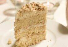 Torta tutta ricotta al caffè