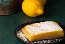 Tortina umida al limone