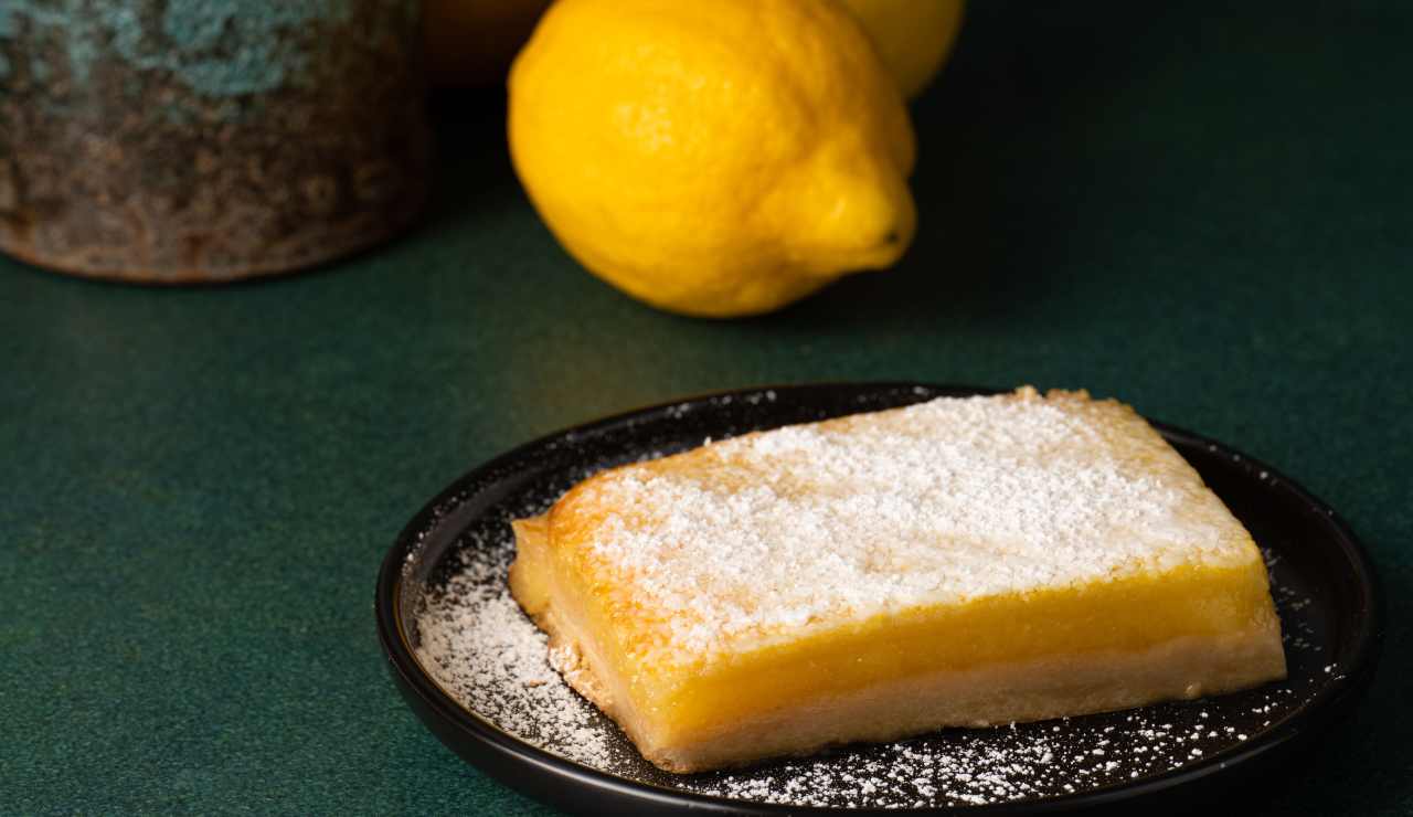 Tortina umida al limone